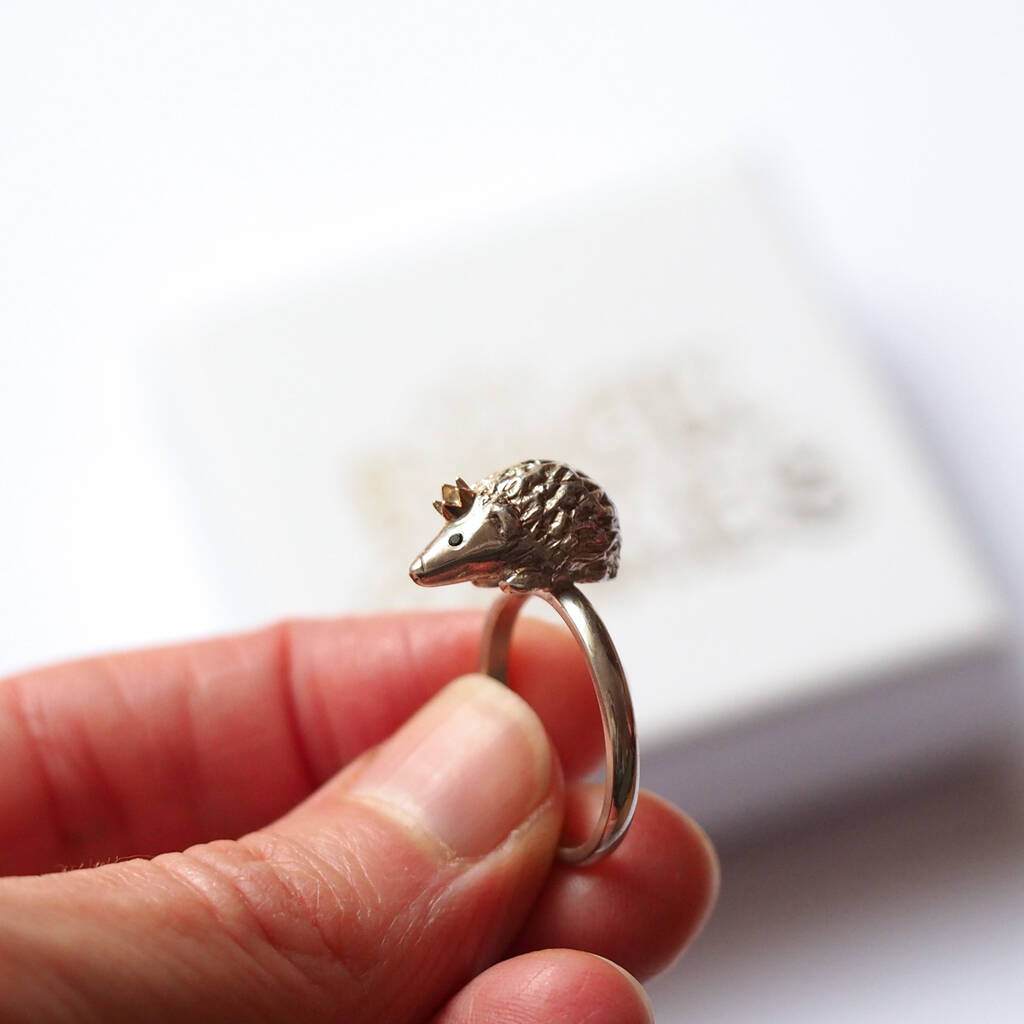 安田章大 mouchu Hedgehog Ring Silver+nilxinfo.com