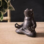 Zen Yoga Frog Ornament, thumbnail 1 of 4