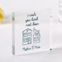 Long Distance Friendship Gift Next Door Plaque, thumbnail 1 of 5