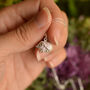 Sterling Silver/ 18ct Gold Plated Hedgehog Pendant, thumbnail 1 of 2