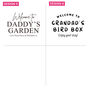 Engraved Garden Bird Box With Copper Roof, thumbnail 5 of 8