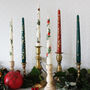Hand Painted Golden Garland Candles, thumbnail 5 of 5