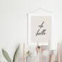 Oh Hello Wall Print, thumbnail 2 of 5