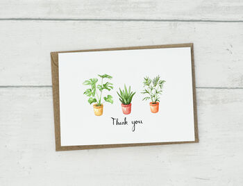 Personalised House Plant Greetings Card, 5 of 5