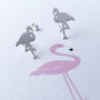 Flamingo Sterling Silver Stud Earrings On Bespoke Card, thumbnail 1 of 10