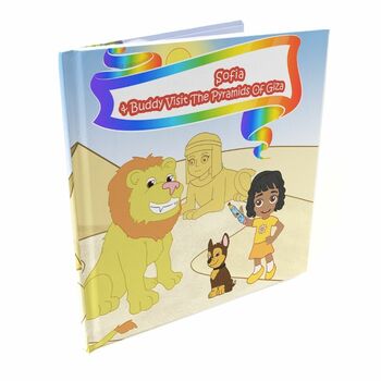 Super Personalised Book For Children Visits A Sphinx, 4 of 6