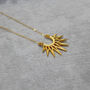 Sunray Charm Necklace, thumbnail 3 of 4