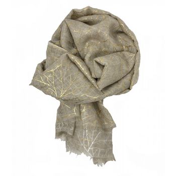 Foil Leaves Scarf, 8 of 10