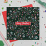 'Floral Christmas' Mixed Pack Of 12 Christmas Cards, thumbnail 5 of 12