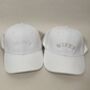 Wifey Personalised Embroidered Cap, thumbnail 10 of 10