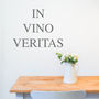 Latin Quote Wall Sticker, thumbnail 2 of 7