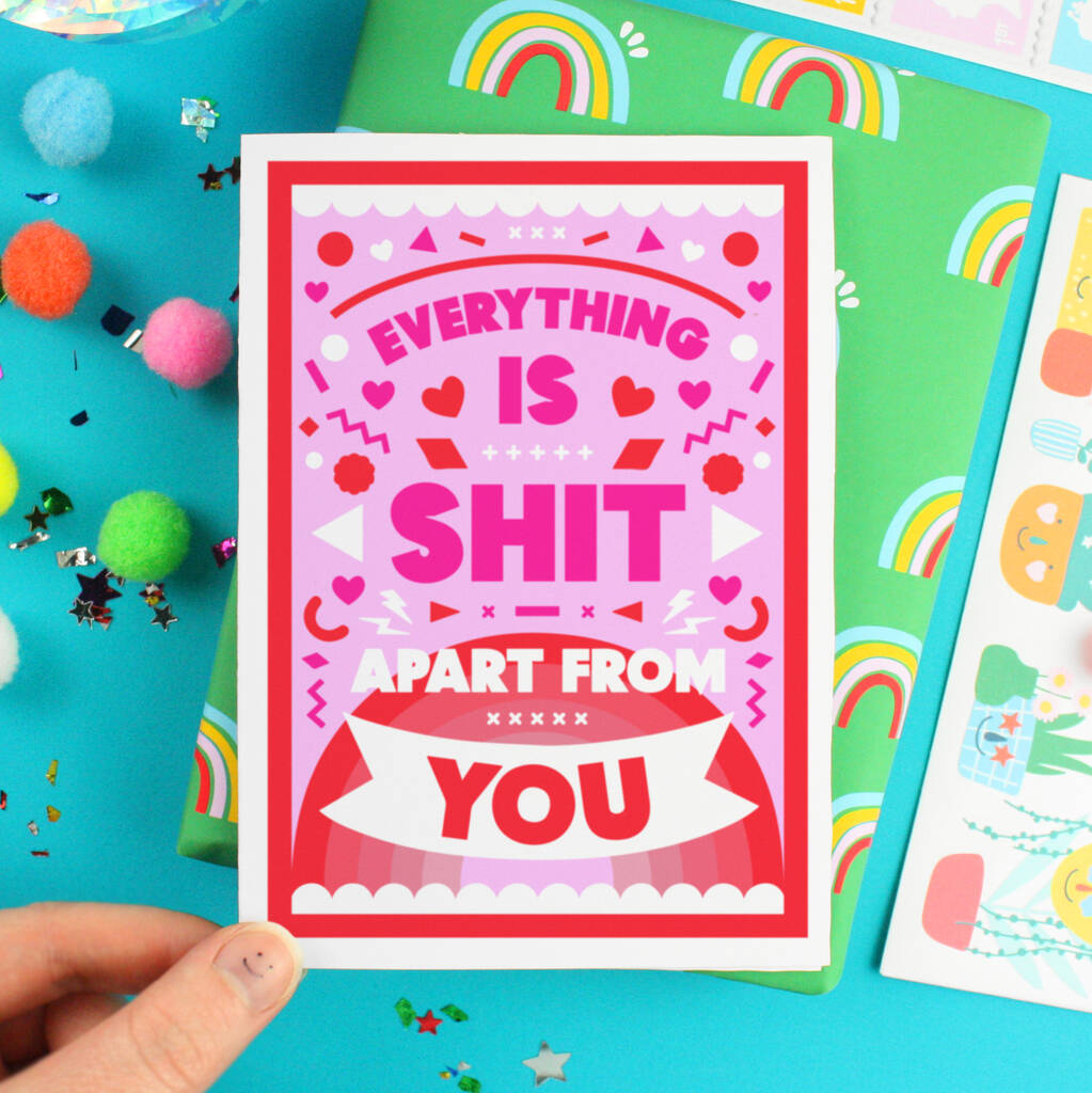 funny romantic anniversary greeting cardpaper joy
