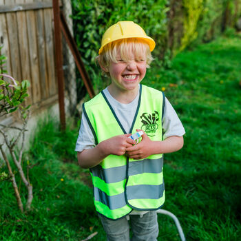 Personalised Kids Builders Jacket, 9 of 12