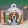 Personalised Foggy Forest Dog ID Tag, thumbnail 12 of 12