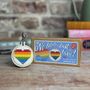 No Labels, Just Love! Mini Matchbox Cross Stitch Kit, thumbnail 2 of 5