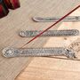 Silver Indian Style Incense Stick Holder Ash Catcher, thumbnail 5 of 7