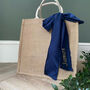 Personalised Christmas Eve Bag With Satin Ribbon, thumbnail 1 of 7