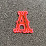 Letter A Alphabet Iron On Patch, thumbnail 1 of 4