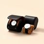 Monaco D'or Beige Ombré Velvet Travel Gift Watch Roll, thumbnail 4 of 7