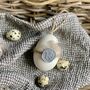 Goose Egg With Quail Feathers And Personalised Wax Seal, thumbnail 4 of 9