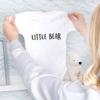 Dad And Me Bear T Shirt And Baby Grow Set, 2 of 12