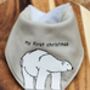 First Christmas Dribble Bib, thumbnail 7 of 8