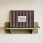 How Lucky Are We Striped Landscape Print, thumbnail 3 of 9
