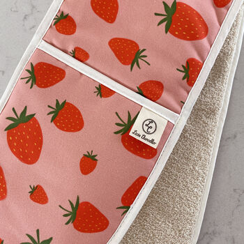 Strawberry Oven Gloves, 3 of 5