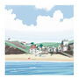 Set Of Four Devon Beach Cards, thumbnail 2 of 5