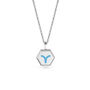 Aries Zodiac Glowing Pendant Necklace With Uv Keyring Torch, thumbnail 10 of 12