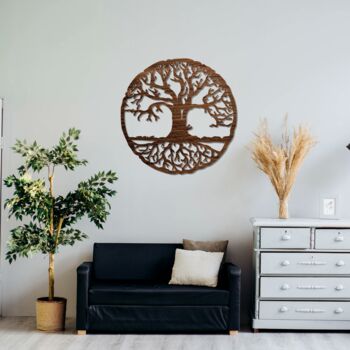 Tree Of Life Wooden Art Elegance For Home Or Office, 5 of 12