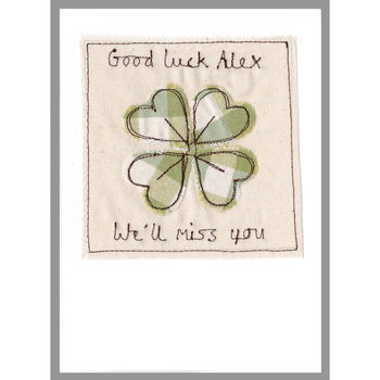 Personalised Good Luck Card, 9 of 12
