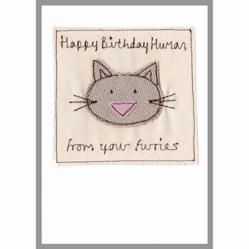 Personalised Cat Birthday Card For Her, 9 of 12