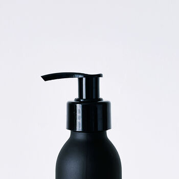 Refillable Matt Black Glass Bottle, 2 of 9