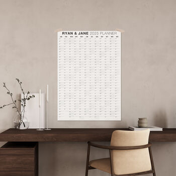 2025 Wall Calendar | Personalised Wall Planner | A1 Or A2, 2 of 3