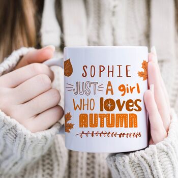 Pumpkin Autumn Mug Personalised Gift, 2 of 5