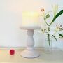 Hand Painted Large Vintage Pillar Candle Holder, thumbnail 1 of 7