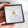 Gift For Friend, Friendship Travel Necklace, thumbnail 1 of 5