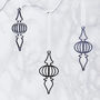 Ornate Bauble Christmas Decorations, thumbnail 2 of 4