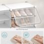 Six/Eight Slot Interlocking Shoe Rack Cabinet Organiser, thumbnail 7 of 8