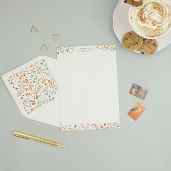 Autumnal Personalised Writing Paper, 7 of 9