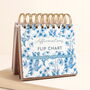 Blue Wildflower Affirmations Desktop Flip Chart, thumbnail 1 of 5