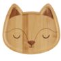 Personalised Fox Bamboo Plate And Cutlery Set, thumbnail 5 of 5