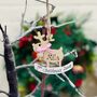 Baby's First Christmas 2025 Decoration Reindeer Rocking Tree, thumbnail 2 of 10