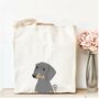 Personalised Dachshund Tote, thumbnail 1 of 2