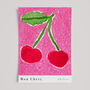 Mon Chéri Food Art Print Cherries Kitchen Fruit Poster, thumbnail 10 of 11