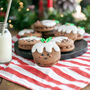 Cute Christmas Pudding Cookie Kit, thumbnail 4 of 7
