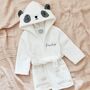 Personalised Panda Fleece Robe, thumbnail 1 of 5