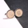 1995 30th Birthday Five Pence Coin Cufflinks, thumbnail 4 of 5
