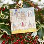 Following The Star Nativity Wooden Christmas Decoration, thumbnail 1 of 3